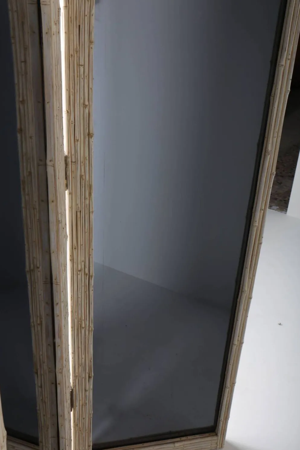 Paravent miroir vivai del sud, italie, années 70