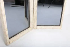 Paravent miroir vivai del sud, italie, années 70