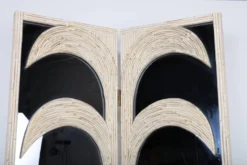 Paravent miroir vivai del sud, italie, années 70