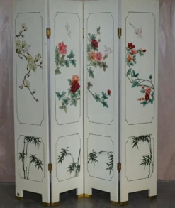 Paravent pliant vintage en pierre dure