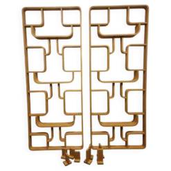 Paravents par Ludvik Volak pour Drevopodnik Holesov, années 1950, ensemble de 2.