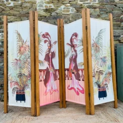 Paravent style art nouveau - 4 pans