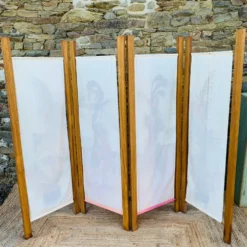 Paravent style art nouveau - 4 pans