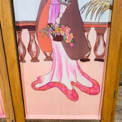 Paravent style art nouveau - 4 pans