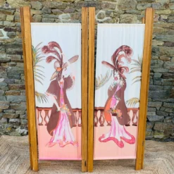 Paravent style art nouveau - 4 pans