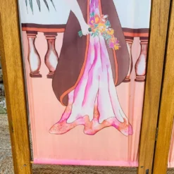 Paravent style art nouveau - 4 pans