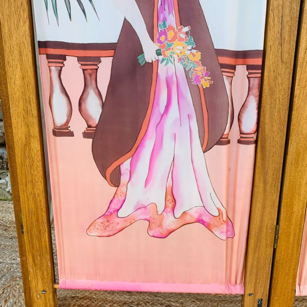 Paravent style art nouveau - 4 pans