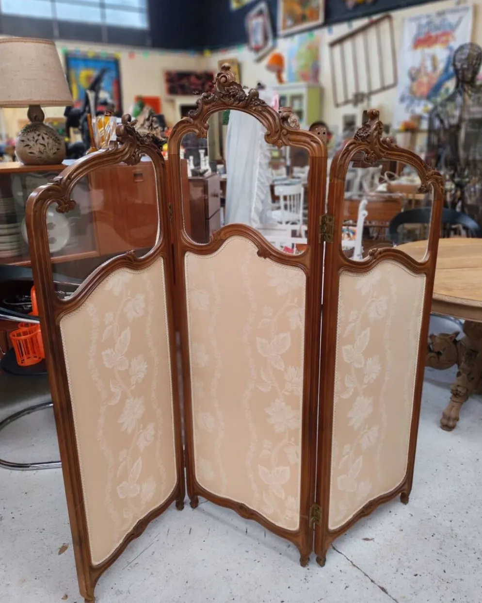 Paravent style Louis XV
