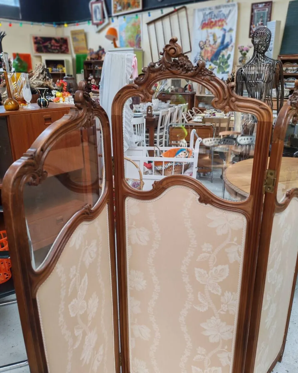 Paravent style Louis XV