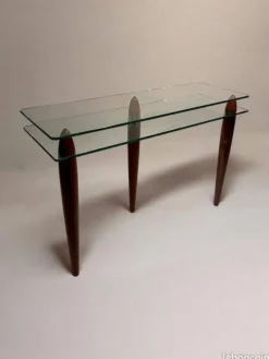 Pascal Mourgue - Console d’entrée à triple piètement - Roche Bo