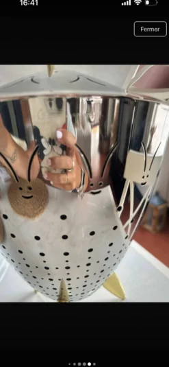 Passoire / Seau à champagne Max le Chinois - Alessi par Philippe Starc