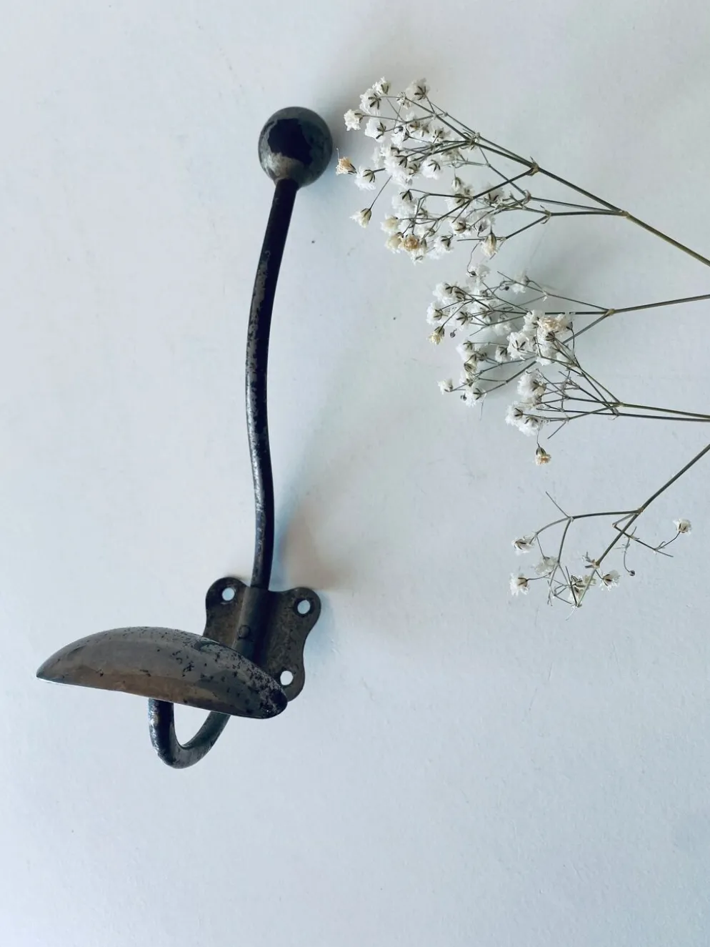 Patère ancienne en métal