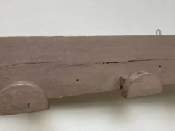 Patère de ferme Hudson art populaire patine d'origine 135cm