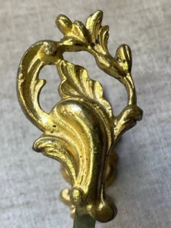Patère en bronze fin XIXe