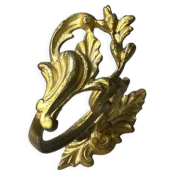 Patère en bronze fin XIXe