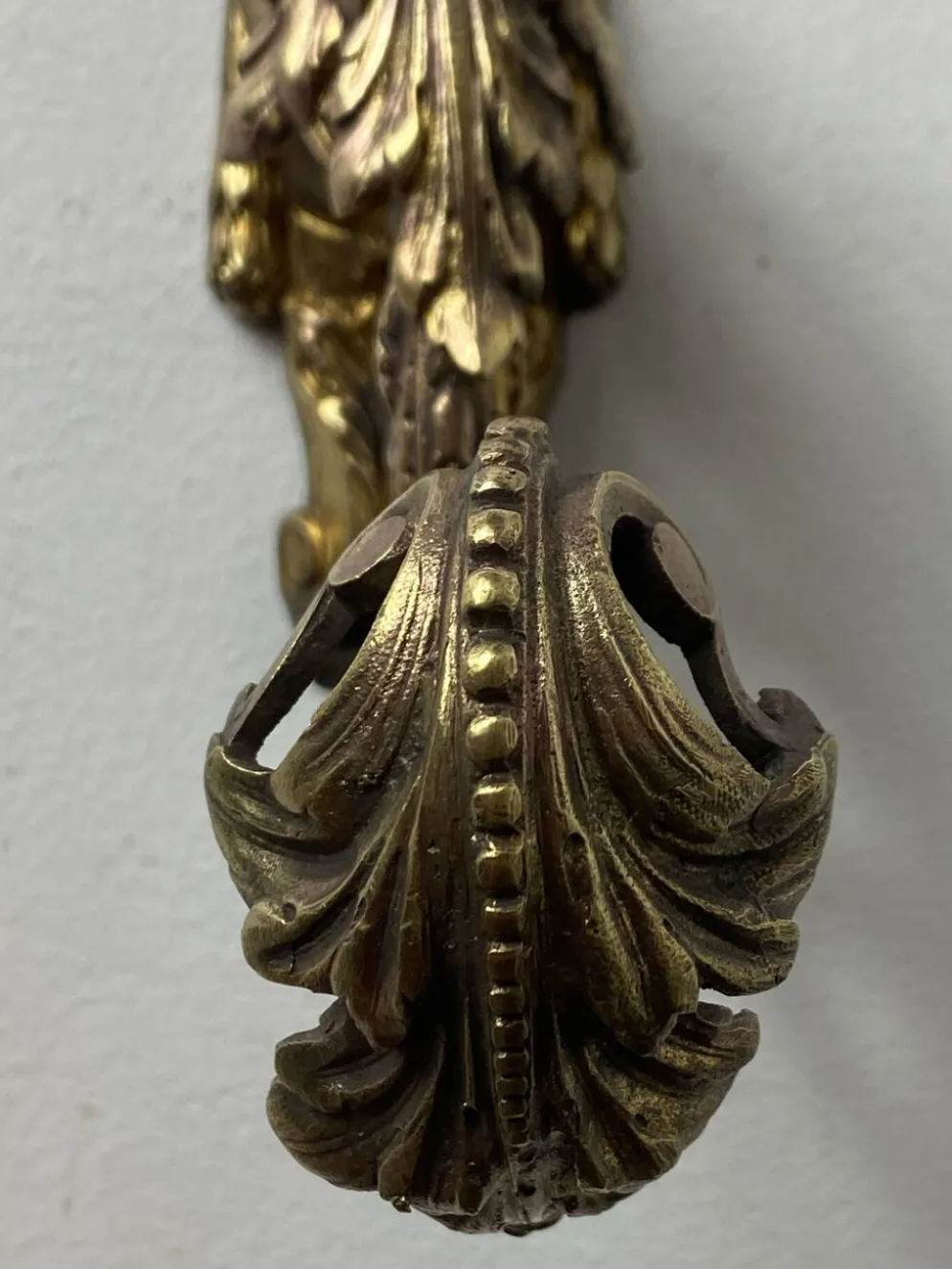 Patère en bronze, XIXe