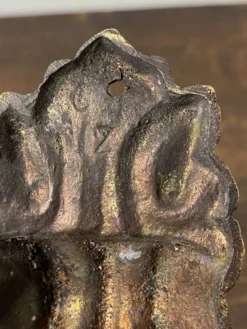 Patère en bronze, XIXe
