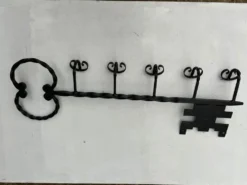 Patère en fer forgé