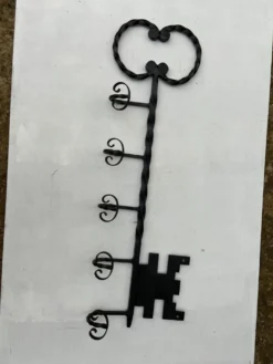 Patère en fer forgé
