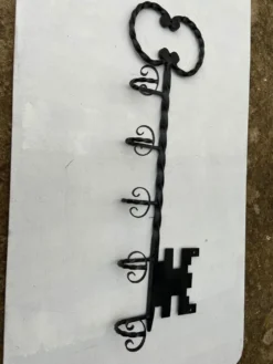 Patère en fer forgé