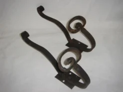 Patère en métal 1950