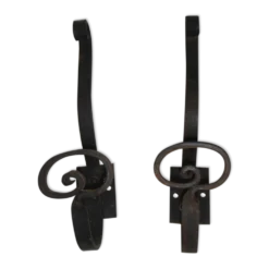 Patère en métal 1950