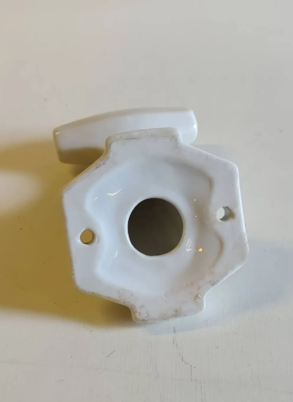 Patère en porcelaine Art-déco - mid.XXeme