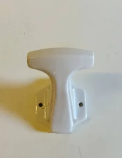 Patère en porcelaine Art-déco - mid.XXeme