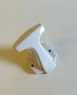 Patère en porcelaine Art-déco - mid.XXeme