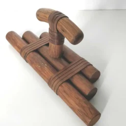 Patère en rotin
