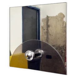 Patère miroir style Space Age Italie Année '70