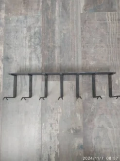 Patère murale en fer