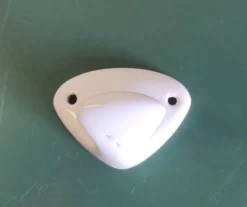 Patère murale en porcelaine - mid. XXeme