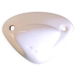 Patère murale en porcelaine - mid. XXeme