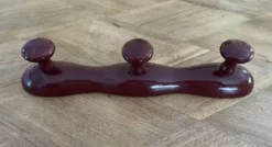 Patère porte-manteau murale vintage (1940-1960)