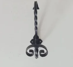 Patère portemanteau vintage en fer forgé