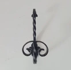 Patère portemanteau vintage en fer forgé