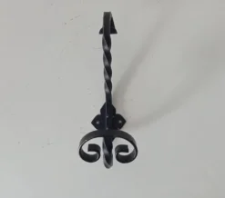 Patère portemanteau vintage en fer forgé