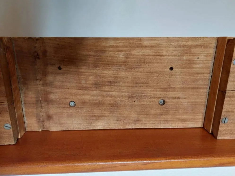 patère, porte-manteaux en bois aérogommé et métal