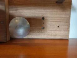 patère, porte-manteaux en bois aérogommé et métal