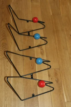 Patère roger feraud 2 boules 1950