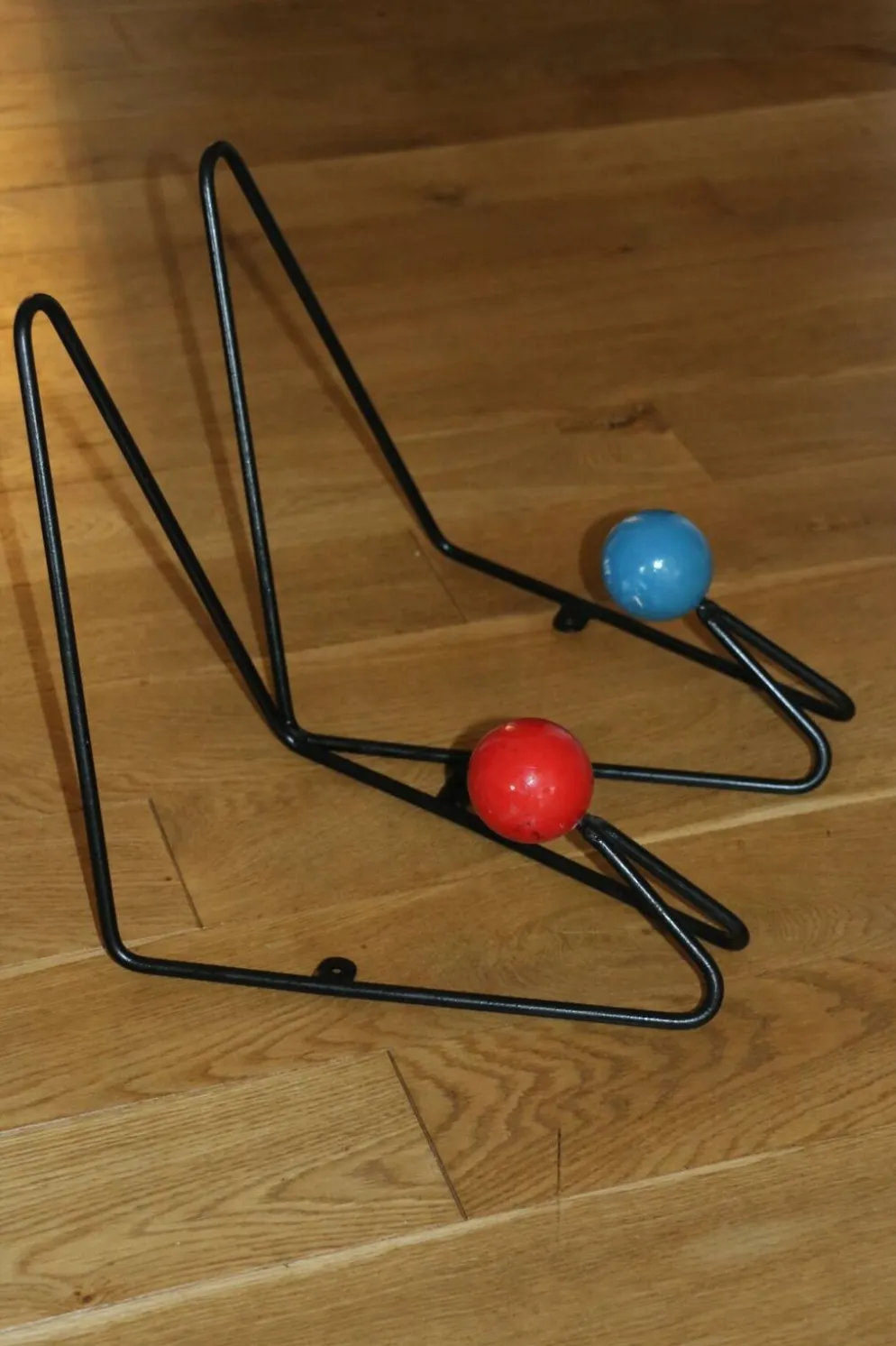 Patère roger feraud 2 boules 1950
