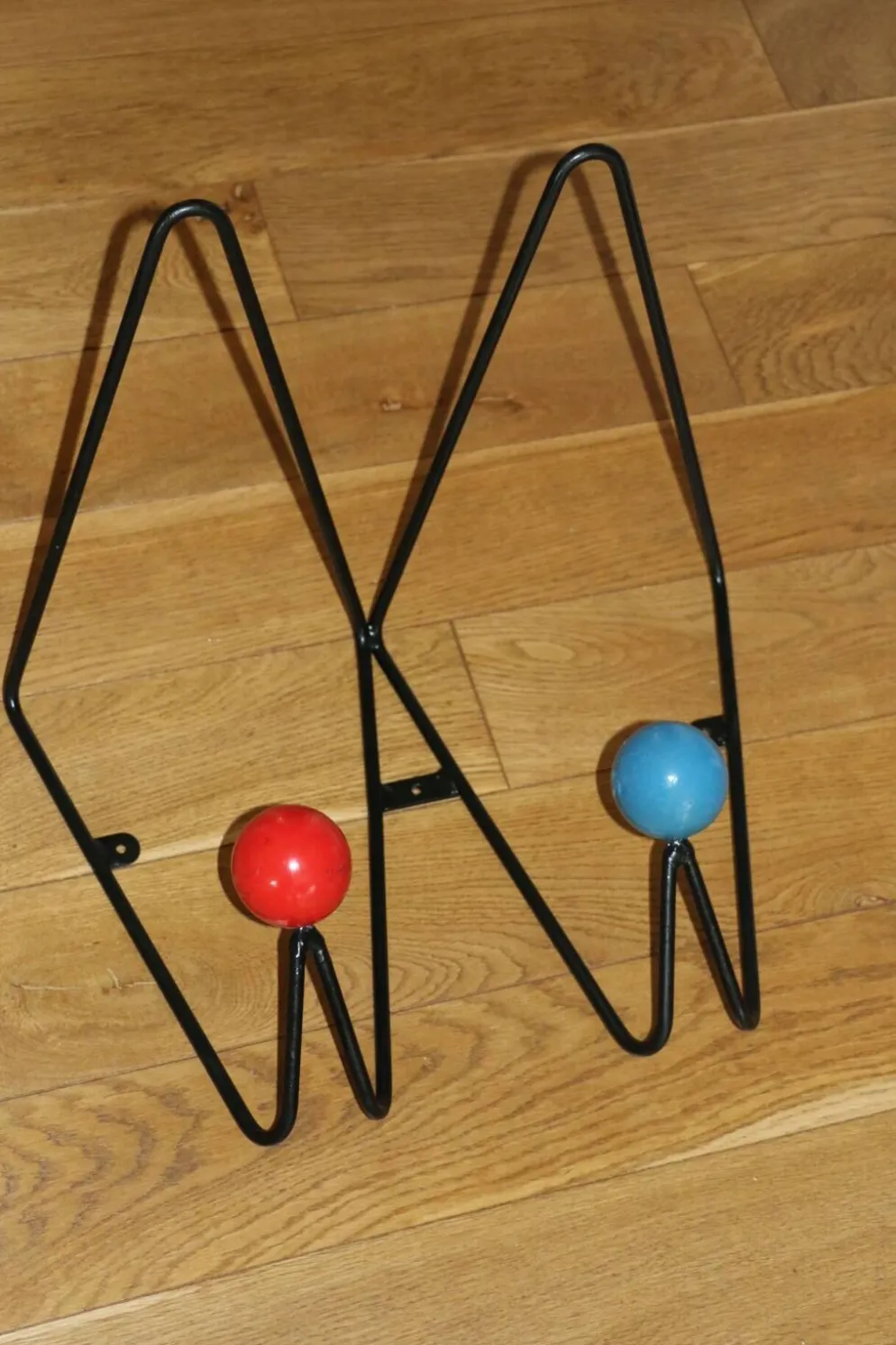 Patère roger feraud 2 boules 1950