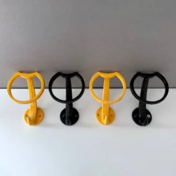 4 patères années 70