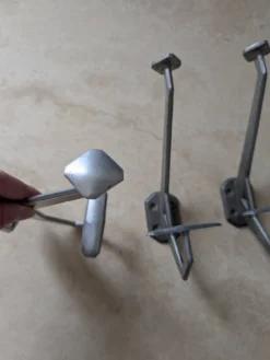 3 patères Art déco