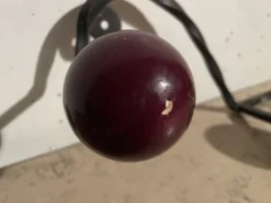 Patères 4 boules années 60