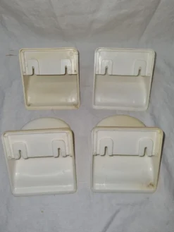 4 patères design italien de 1970