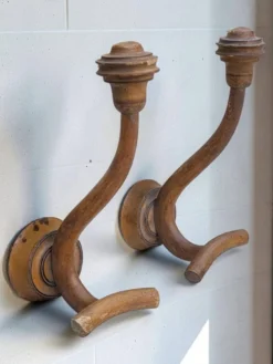 Patères en bois Bambou 1900