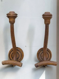 Patères en bois Bambou 1900