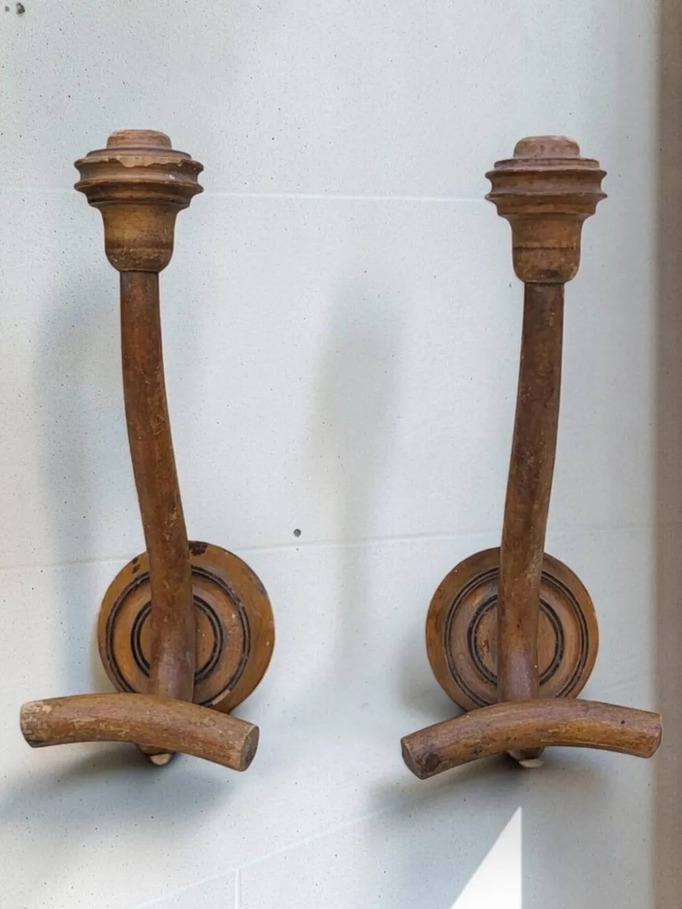 Patères en bois Bambou 1900